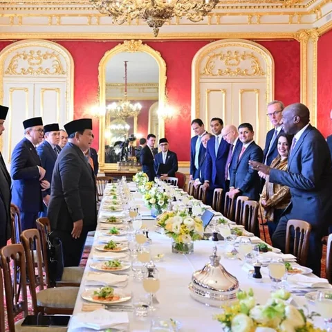 Prabowo di London