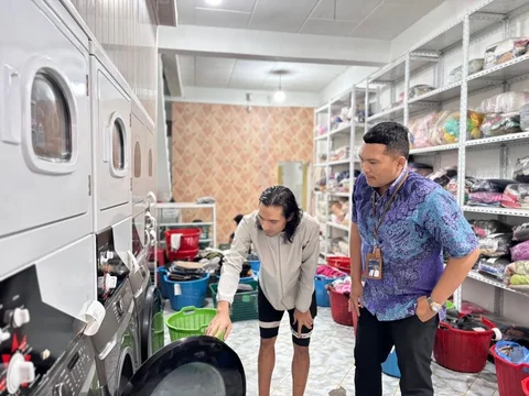 KUR BRI Dorong UMKM Kabanjahe Naik Kelas, dari Usaha Es Buah Menjadi Laundry Express