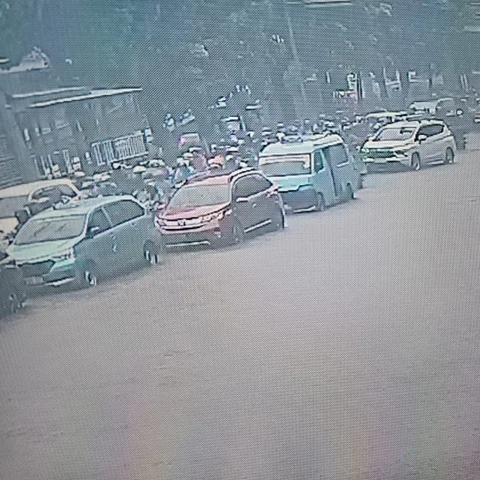 Banjir di Jalan DI Pandjaitan Jaktim