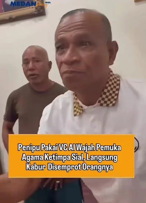 Apes, Pria Ini Niat Nipu Pakai AI Malah Kena Semprot Pemilik Wajah Asli Seorang Pendeta