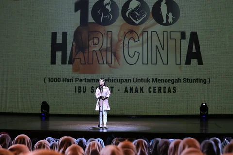 Wamen Kependudukan dan Pembangunan Keluarga Ratu Ayu Isyana Bagoes Oka menegaskan pentingnya 1000 Hari Pertama Kehidupan dalam peringatan Hari Gizi Nasional 2026 di Jakarta.