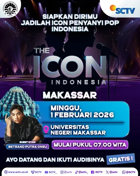 SCTV Gelar Audisi The Icon Indonesia di Makassar