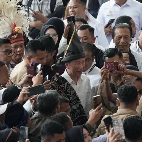 Jokowi Hadiri Rakernas PSI
