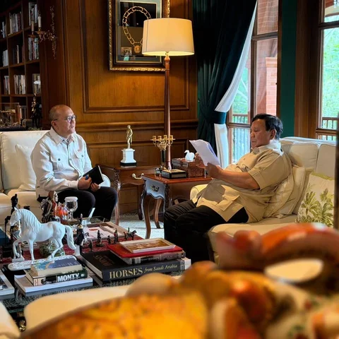Prabowo Panggil Rosan ke Hambalang