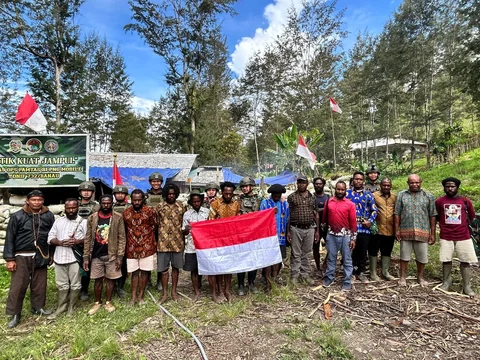 Lima Anggota OPM Kembali ke NKRI