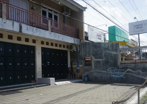 Penampakan Ruko Lantai 2 di Sleman Digerebek Polisi