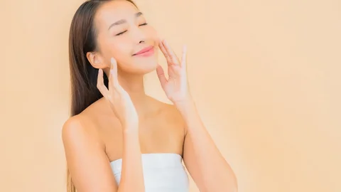 ilustrasi kulit glowing