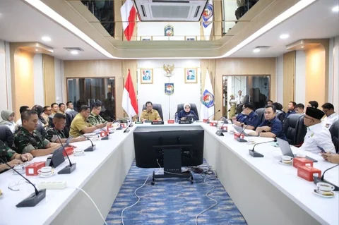 Mendagri menerima Kepala Badan Pusat Statistik (BPS)