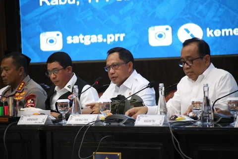 Kasatgas Percepatan Rehabilitasi dan Rekonstruksi Pascabencana di Wilayah Sumatera Muhammad Tito Karnavian
