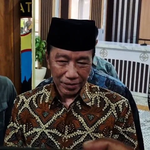 Jokowi di Mapolresta Solo