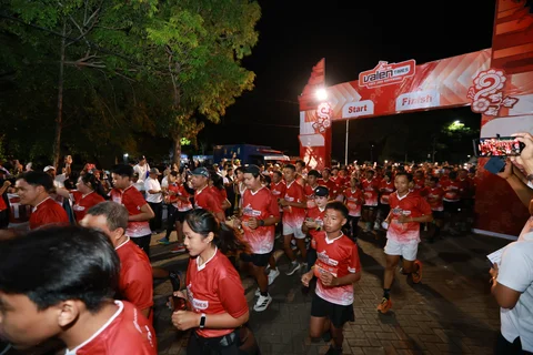 Lebih 800 Pelari Ikuti ValenTimes Night Run di Banyuwangi