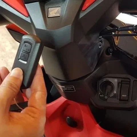 Honda Vario 150 mengadopsi fitur Smart Key. (Herdi/Liputan6.com)