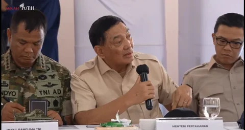 Menteri Pertahanan Sjafrie Samsoeddin