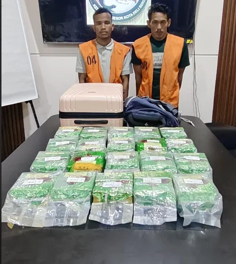 Sabu 21,1 Kg Berhasil Diamankan Bakal Dikirim ke Jakarta