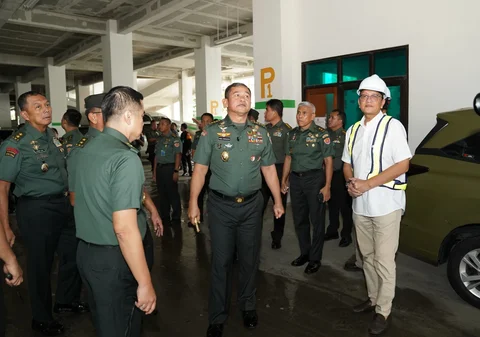 FOTO: Kasad Tinjau Modernisasi Fasilitas RSPAD Gatot Soebroto