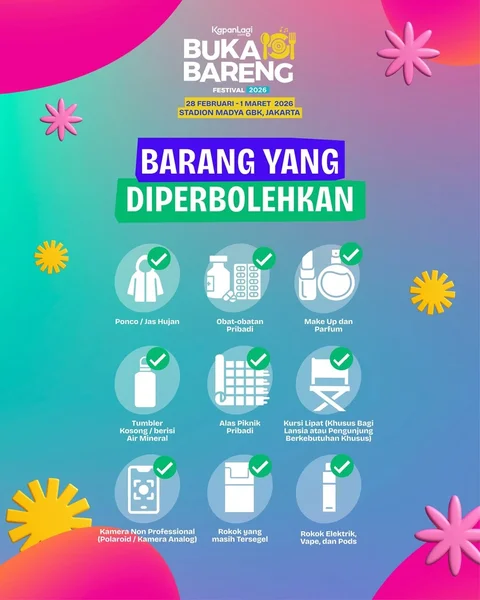 Kebijakan KLBB Festival 2026