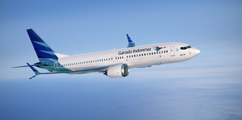 Ilustrasi Pesawat Garuda Indonesia