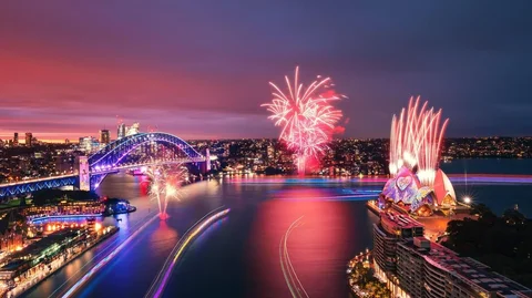 Vivid Sydney 2026, festival terbesar dan paling gemerlap di Australia yang berlangsung pada 22 Mei hingga 13 Juni 2026.