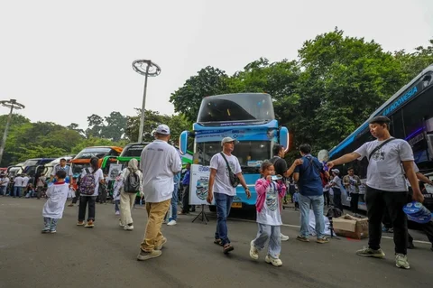 BRI Siapkan 175 Bus Gratis bagi Pemudik Lebaran 2026