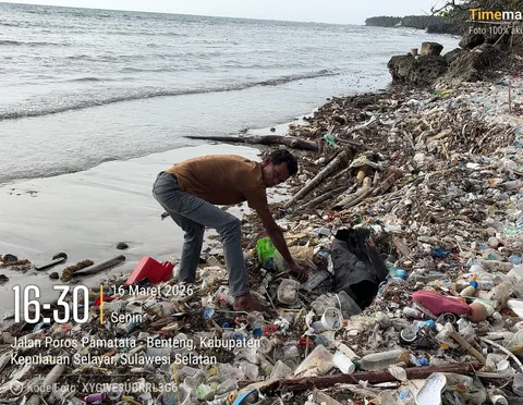 Temuan kokain di pesisir selayar