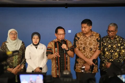 Mendagri Tito Karnavian menghadiri Sosialisasi Rancangan Keputusan Menteri Perumahan dan Kawasan Permukiman (PKP) tentang Rumah Susun di Aula Kantor BP Tapera