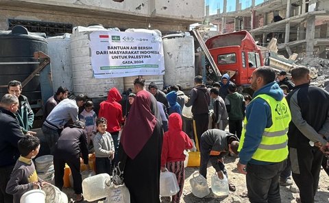 Indonesia Salurkan 1.400 Paket Bantuan Idulfitri untuk Solidaritas Kemanusiaan di Palestina