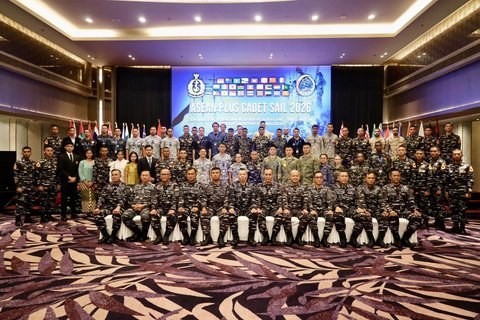 114 Peserta dari 26 Negara Ikuti ASEAN Plus Cadet Sail 2026 Digelar TNI AL