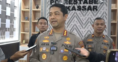 Kapolrestabes Makassar Kombes Pol Arya Perdana