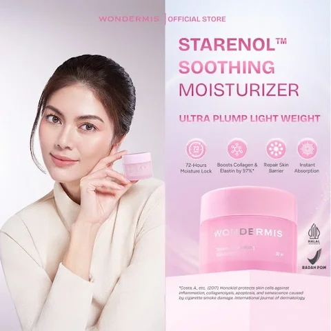 Wondermis Starenol&trade; Soothing Moisturizer.