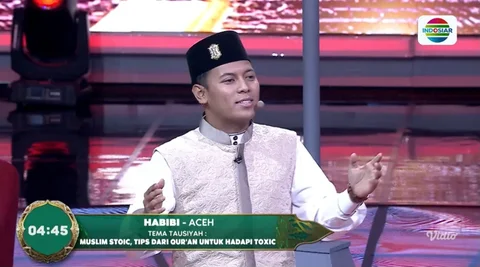 Habibi (Aceh) Sukses Meraih Poin Tertinggi dengan Tema Tausiyah 'Muslim Stoic, Tips dari Al-Qur&rsquo;an untuk Hadapi Toxic' dalam Kompetisi dakwah &ldquo;AKSI 2026