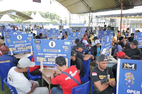 Gelaran Open Tournament Domino Nene Mallomo Bupati Cup II 2026