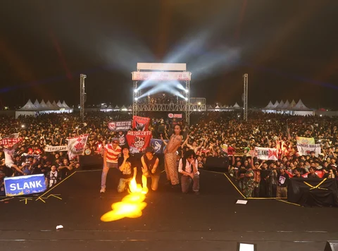 Konser HS Slank di Malang Diserbu 30.000 Penonton