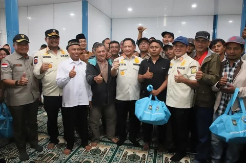 Kasatgas PRR Tito Karnavian Saluran Bantuan di Bener Meriah