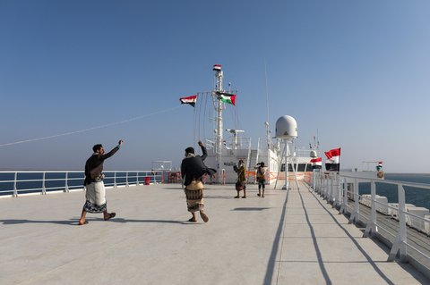 Houthi larang kapal tanker melintasi Bab al-Mandeb demi dukung Gaza