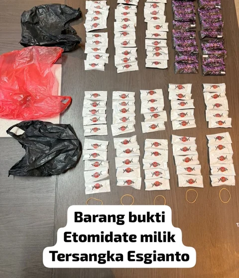 Bareskrim Bongkar Peredaran Ekstasi dan Vape Etomidate di Hotel Jakarta Barat