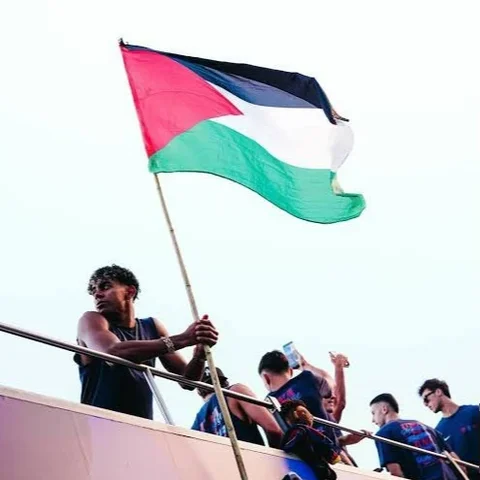 lamine yamal kibarkan bendera palestina