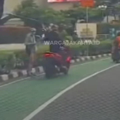 viral bule korban penjambretan di bundaran HI