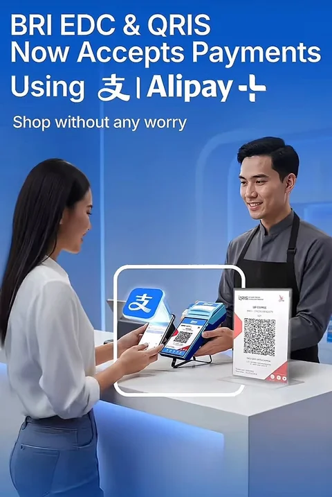 BRI Hadirkan QRIS Alipay Dinamis Buka Gerbang Transaksi Global bagi Merchant Indonesia