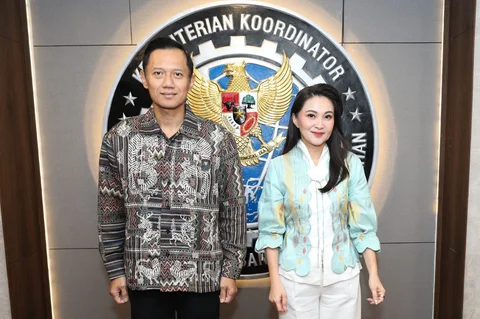 Menko AHY Terima Gubernur Sherly Tjoanda, Bahas Percepatan Koridor Strategis Trans Kie Raha