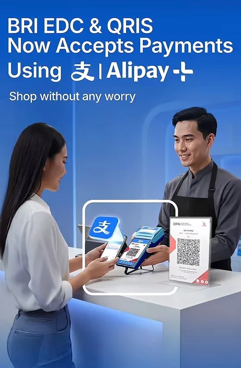 Pembayaran QRIS Cross Border BI, Merchant BRI Sudah Terhubung dengan Alipay dan UnionPay