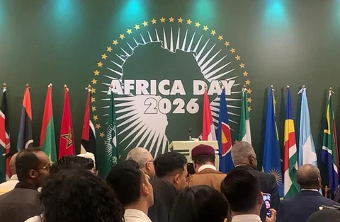 Suasana resepsi Africa Day 2026 di Jakarta yang dihadiri perwakilan diplomatik negara-negara Afrika