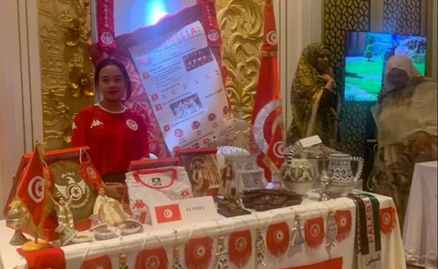 Suasana resepsi Africa Day 2026 di Jakarta yang dihadiri perwakilan diplomatik negara-negara Afrika