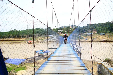 Jembatan&nbsp;Gantung&nbsp;Lubuk&nbsp;Sidup Pulihkan Nadi Ekonomi dan Mobilitas Masyarakat di Aceh Tamiang