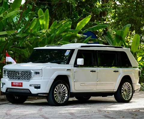 Presiden Prabowo bawa mobil maung ke kunjungan luar negeri