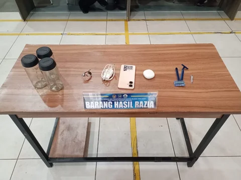 Razia di Lapas Kelas IIA Banceuy