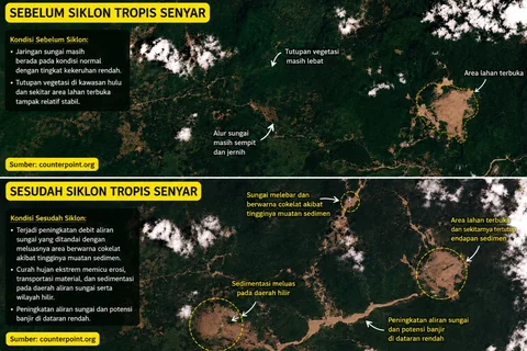 Ketika Hutan Tak Lagi Menahan Air: Menilik Jejak Deforestasi di Balik Cuaca Ekstrem Sumatra Utara