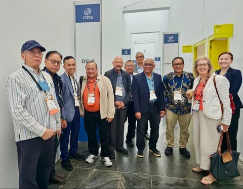VP ICANN Asia Pacific, Samiran Gupta menerima delegasi Indonesia yang dipimpin Prof Hammam Riza (Pandi) dan Direktur Pengawasan Komdigi, Teguh Arifiyanto dan pengurus Pandi lainnya.