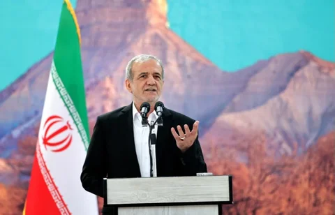 Presiden Iran Masoud Pezeshkian