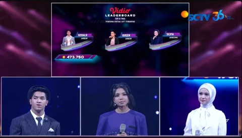 Perolehan Virtual Gift Menyelamatkan Gerald (Ambon) untuk Melaju ke Babak Berikutnya 'The Icon Indonesia'