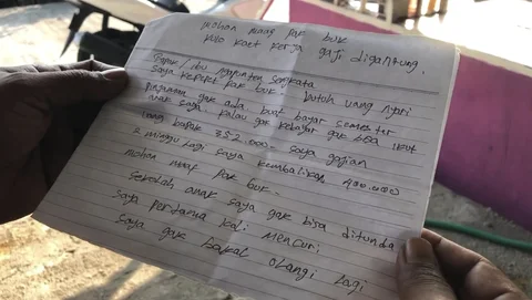 Kasus Pencuri Minta Maaf Lewat Surat Di Mojokerto Berakhir Damai